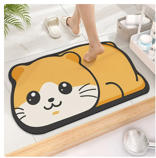 Alfombrilla de baño súper absorbente